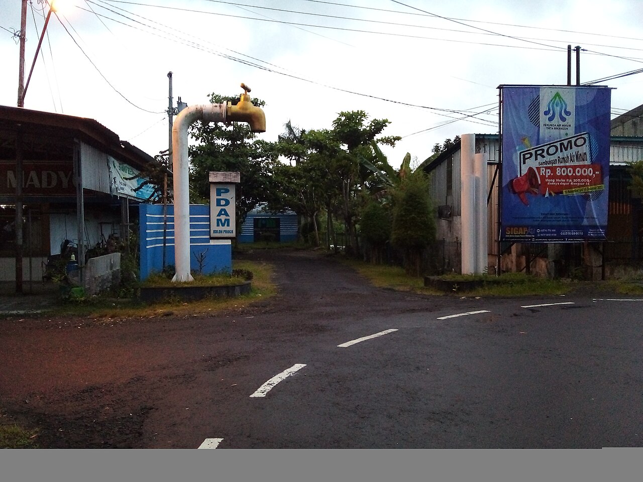 Kantor PDAM banjarnegara